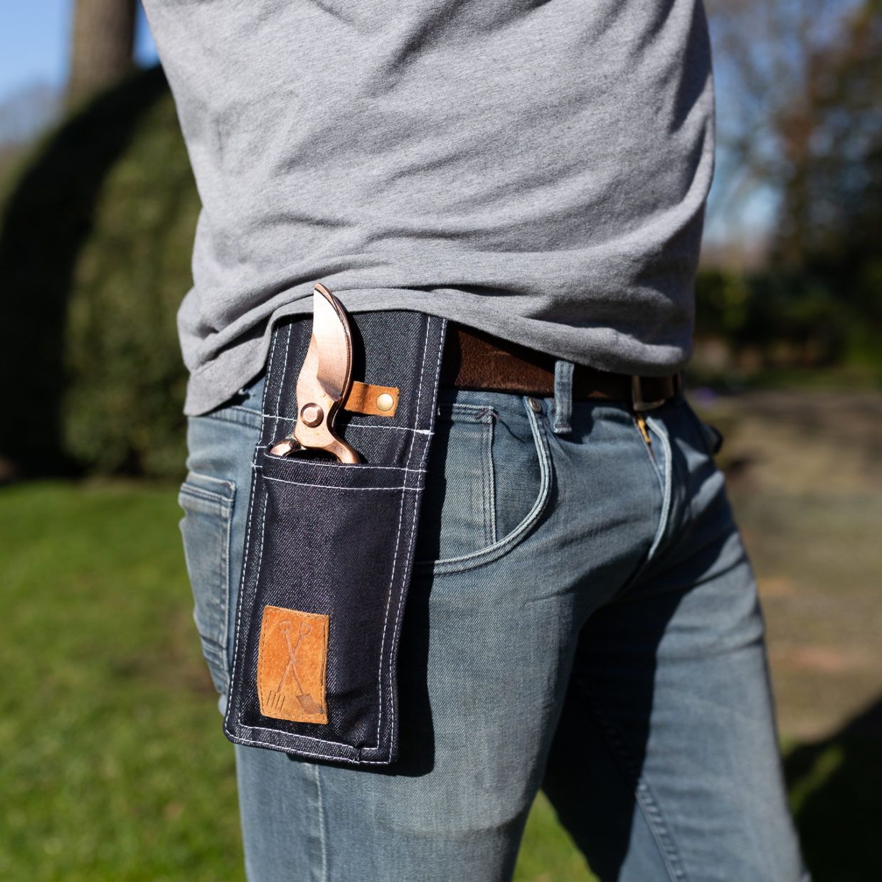 TORBICA ZA ALAT ZA KAIŠ - DENIM - Image 3