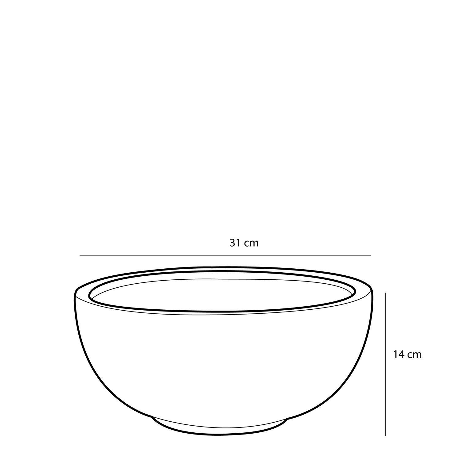 SAKSIJA DIAMOND H14XD31 CM