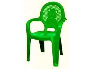 STOLICA DEČIJA VIOLETA ZELENA MEDA