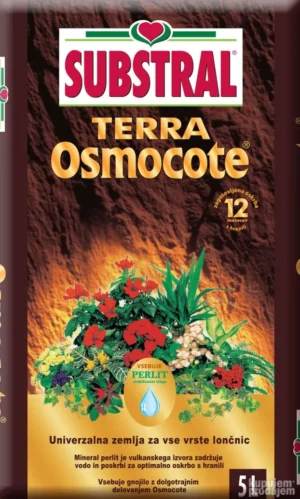 ZEMLJA ZA CVECE 5L SUBSTRAL TERRA OSMOCOTE