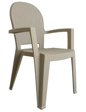 STOLICA AVALA RATAN TAMNA MOKA