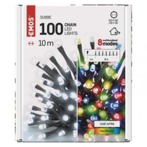 LED LANAC 2 UL 100 LED 10 M SPOLJAŠNJI I UNUTRAŠNJI CW/MC MF PROGRAMI
