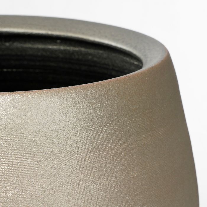 KERAMIČKA SAKSIJA DOURO H15 X Ø18 CM ZLATNA - Image 2