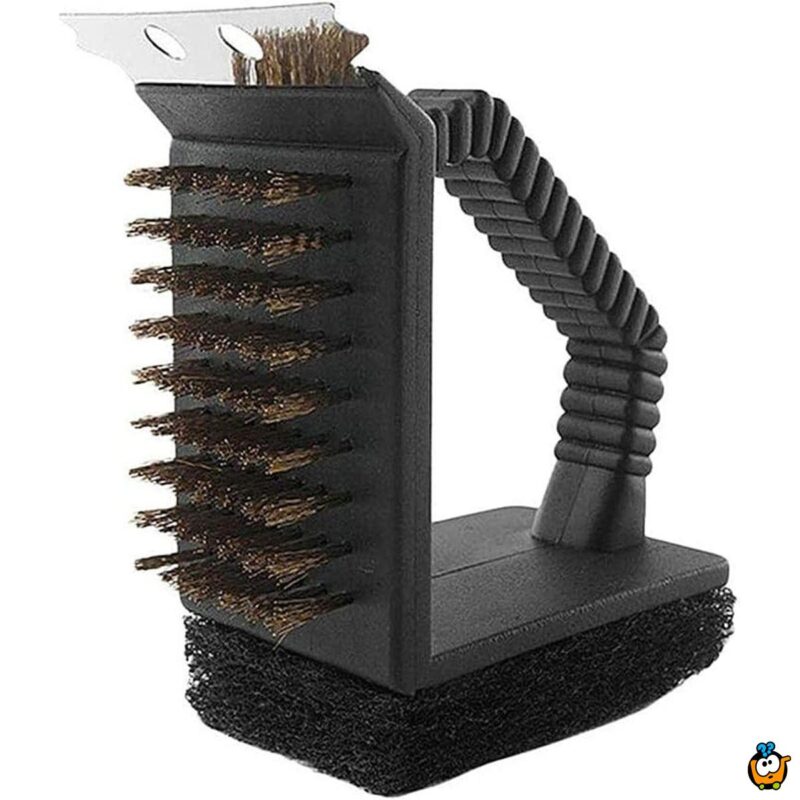 Četka za roštilj multifunkcijska 3 u 1