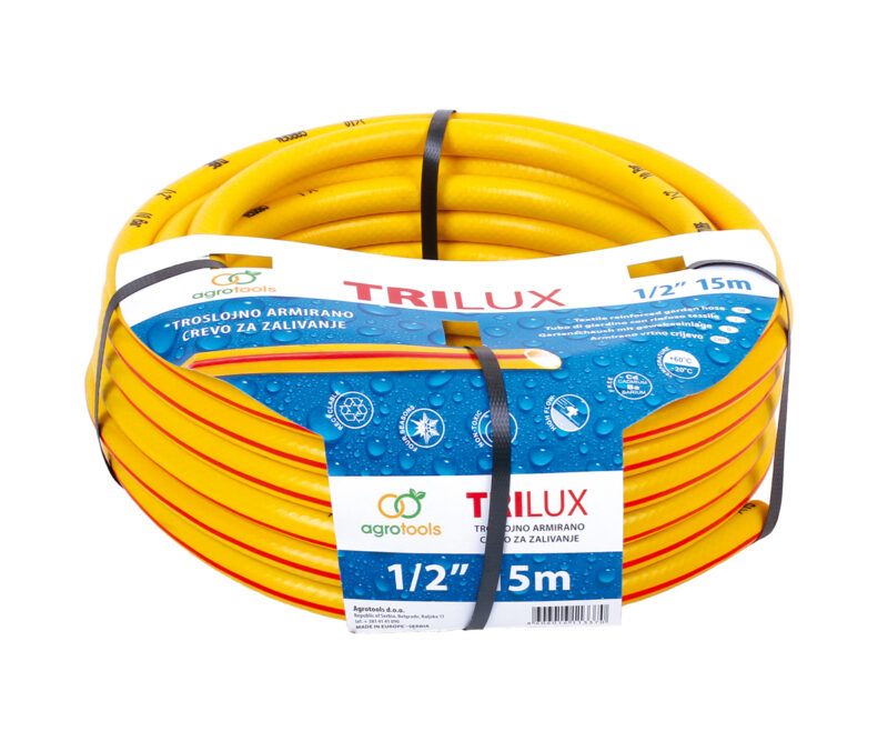 Crevo za zalivanje 3-slojno 1/2" 15m TRILUX