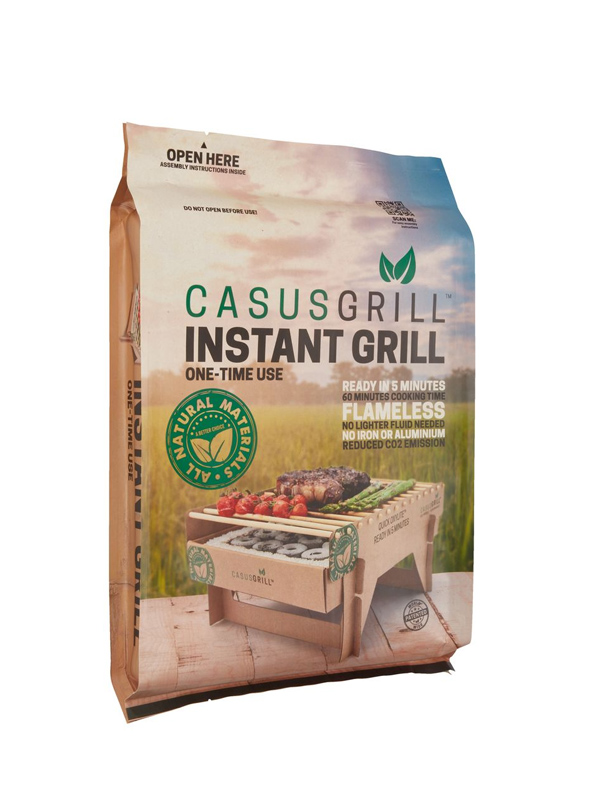 Roštilj za jednokratnu upotrebu komplet sa potpalom