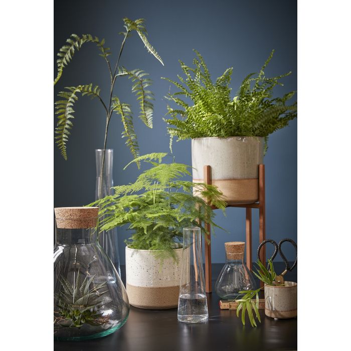 KERMIČKA SAKSIJA LAGO H17 X Ø18 CM - KREM - Image 4